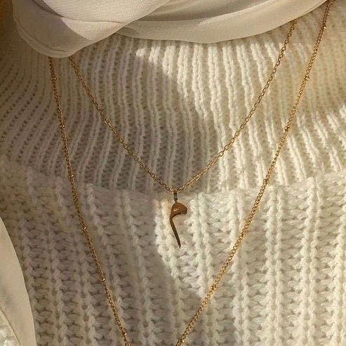 Arabic Letter Necklace