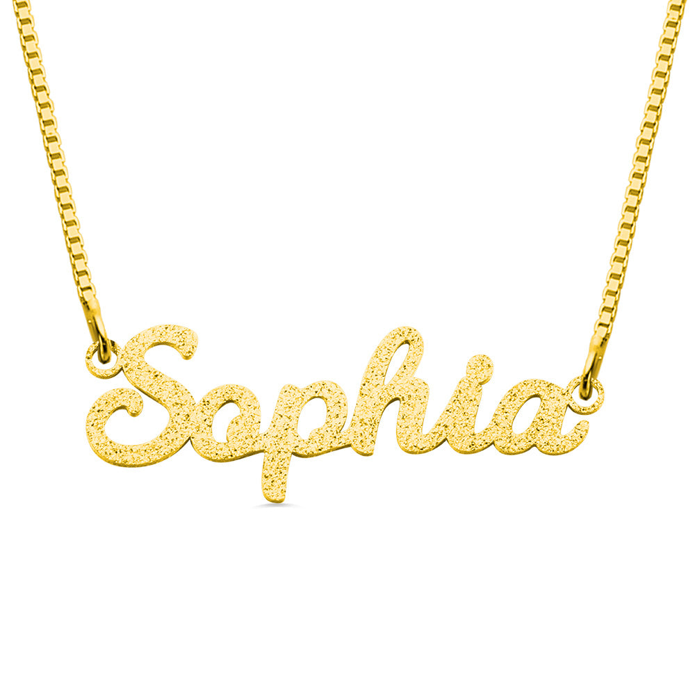 Personalized Sparkling Name Necklace, Dainty Custom Jewelry for her, Bridesmaid gift