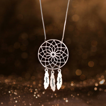 Personalized Dreamcatcher Necklace