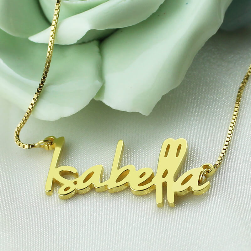 Minimalist Name Necklace, Dainty Personalized jewelry for her, Custom Jewelry Gift