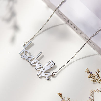 Minimalist Name Necklace, Dainty Personalized jewelry for her, Custom Jewelry Gift