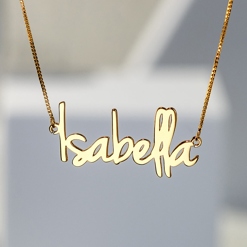 Minimalist Name Necklace, Dainty Personalized jewelry for her, Custom Jewelry Gift