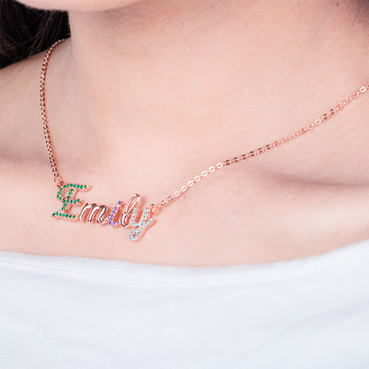 Dainty Custom Nameplate Necklace Name Necklace