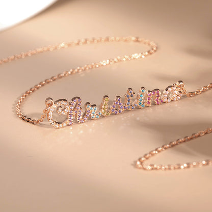 Dainty Custom Nameplate Necklace Name Necklace