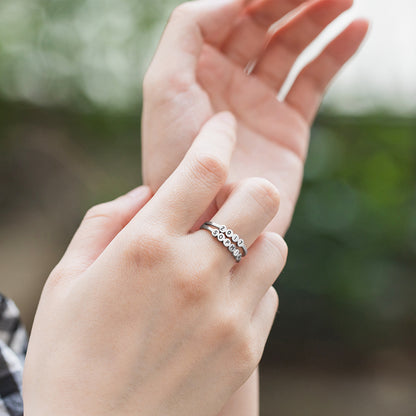 Custom Names/Initial Stacking Rings