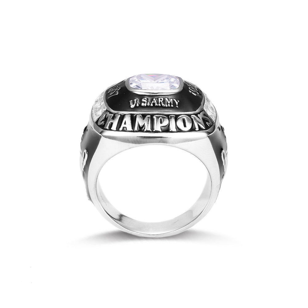 Personalized Championship Ring Brass