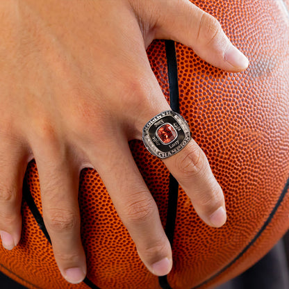 Personalized Championship Ring Brass